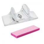 Hygienic Buffer Pads 12pcs Pink Fine Grit