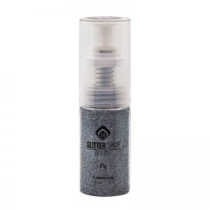 Glitter Spray Steel Grey 17g